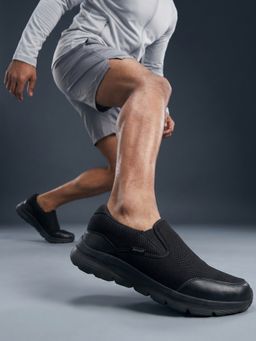 AVANT - Men's Black Air cruise Slip-On Walking Shoes