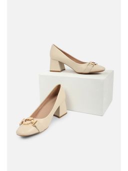 Allen Solly - Women Cream Pump Heels