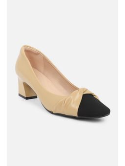 Allen Solly - Women Beige Casual Pump Heels