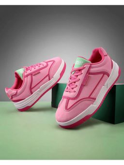 Bacca Bucci - Pink Fruits Series Women's Low Top Sneakers