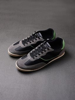 GAS - Men's Hyper track Black Sneakers