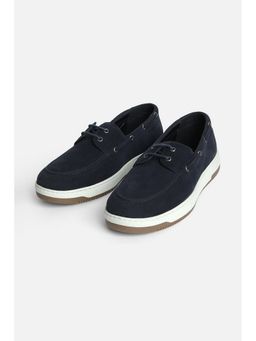 Snitch - Men's Navy Blue Boat Shoes