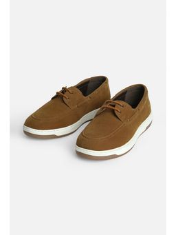Snitch - Men's Brown Boat Shoes