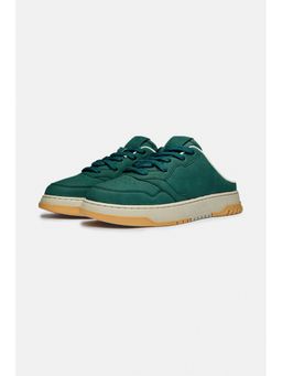 Snitch - Slide-Easy Green Sneaker Mules
