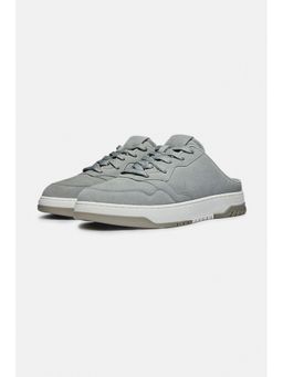 Snitch - Slide-Easy Grey Sneaker Mules