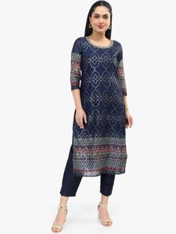 Gahan - Womens Ethnic Motifs Regular Printed Kurta with Pant