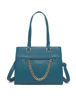 Diana Korr - Lisa Classic Teal Handbag for Women