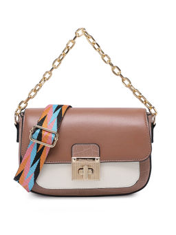 Diana Korr - Moana Infinity Dark Brown Sling Bag for Women