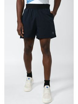 Van Heusen - Men Navy Colorblock Casual Shorts