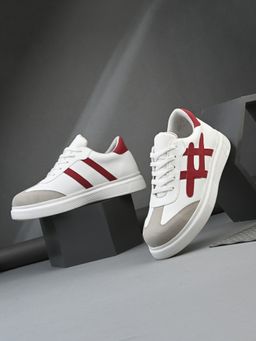 EL PASO - Red Synthetic Casual Women Sneakers