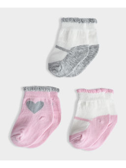 Mi Arcus - Cotton Socks For Baby Kids Pack of 3