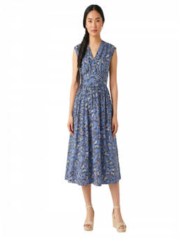 Kate Spade - Multicolor V-Neck Butterfly Print Dress (XXS)