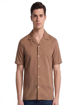 Michael Kors - Tan Regular Logo Shirt