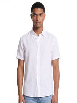 Michael Kors - White Regular Logo Shirt (L)