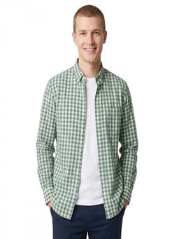 J.Crew - Green Regular Check Shirt
