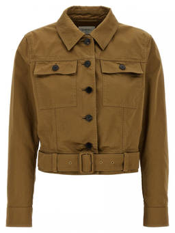Saint Laurent - Brown Canvas Jacket (S)