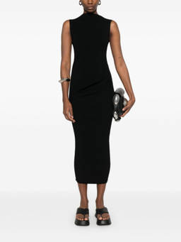 Rick Owens - Black Knitted Long Dress (M)
