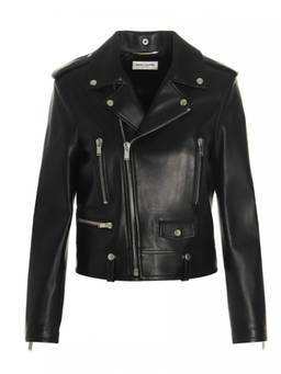 Saint Laurent - Black Biker Jacket