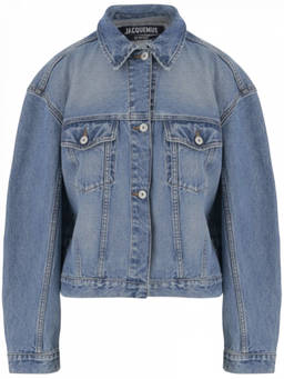 JACQUEMUS - Light Blue Denim Jacket