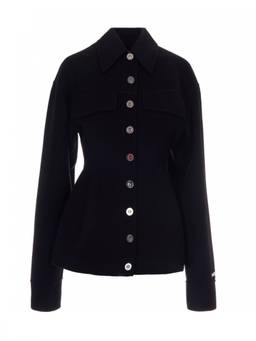 Sportmax - Black Arena Shirt Collar Jacket