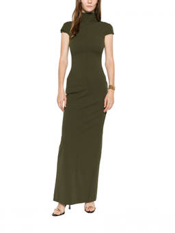 SOLACE London - Green Lang Maxi Dress