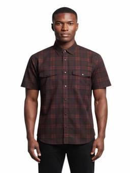Woolrich - Red Regular Check Shirt (S)