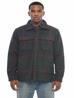 Woolrich - Grey Regular Check Overshirt