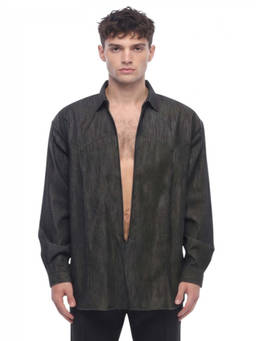 Dsquared2 - Black Loose Denim Shirt