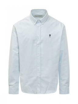 AMI Paris - Sky Blue Stripes Shirt