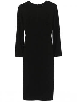 Semicouture - Black Nina Midi Dress (M)