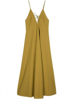 Forte Forte - Khaki Cotton Long Dress