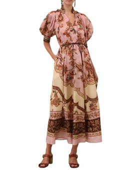Zimmermann - Pink Floral Maxi Dress