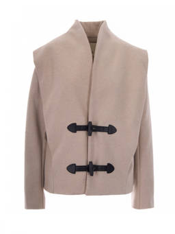 Isabel Marant - Natural Mock Collar Jacket