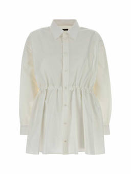 Balenciaga - White Poplin Shirt Dress