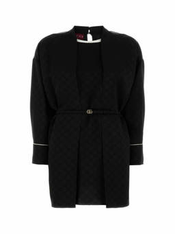 Gucci - Black Crepe Dress