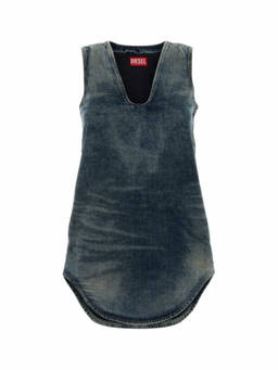 Diesel - Light Blue De-Laris Mini Dress