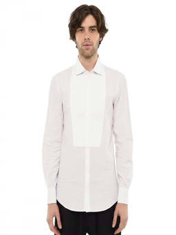 Dsquared2 - White Slim Tuxedo Shirt