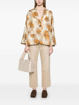 Alberto Biani - Printed Caban Jacket (L)