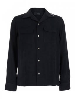 Amiri - Black Notched Lapel Shirt