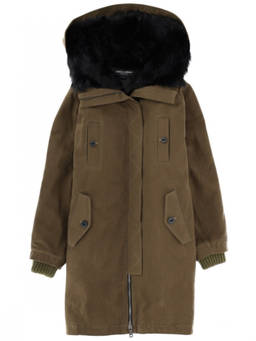 Dolce&Gabbana - Green Solid Hood Jacket (M)