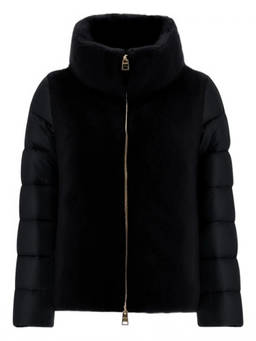 Herno - Black Quilted Jacket