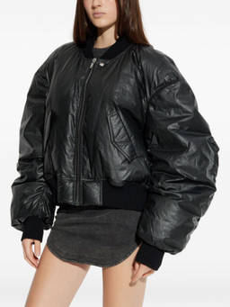 Rick Owens - Black Leather Jacket (XS)