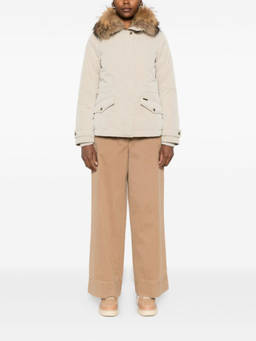 Woolrich - Beige Front-Flap Jacket