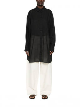Toteme - Black Embroidery Shirt