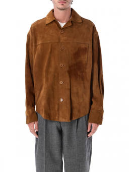 AMI Paris - Brown Relaxed Solid Overshirt