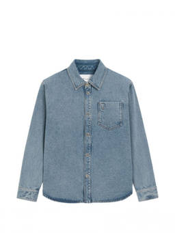 AMI Paris - Blue Relaxed Denim Shirt