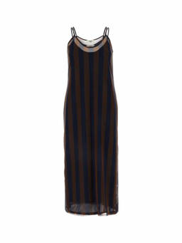Fendi - Multicolor Printed Stretch Tulle Dress (XS)