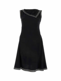 Burberry - Black Satin Dress