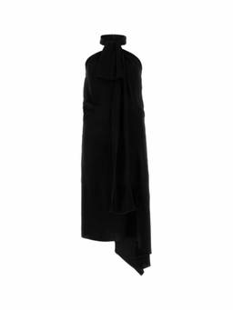 Givenchy - Black Crepe Dress (S)