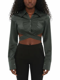 Ambush - Green Slim Solid Shirt